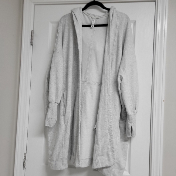 Athleta Mantra wrap long line cardigan sweater. - Picture 5 of 11